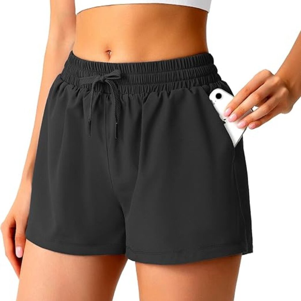 NEW Women's Quick Dry Running Short with pocket - Size 2XL
